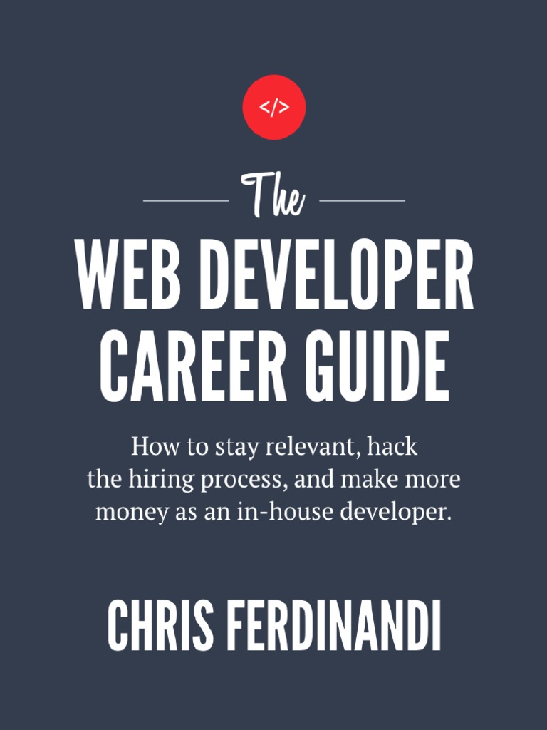 Web Developer Career Guide | PDF | Résumé | Recruitment