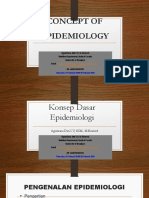 Konsep Dasar Epidemiologi