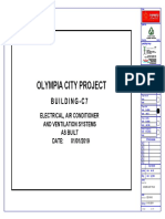 Olympia City Project: Electrical, Air Conditioner and Ventilation Systems As Built Date: 01/01/2019