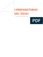 Medios Preparatorios de Juicios