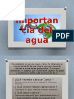 Importancia Del Agua