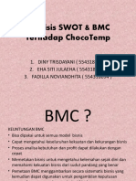 Analisis SWOT & BMC Terhadap ChocoTemp