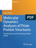 Molecular Dynamics Analyses of Prion Protein Structures PDF