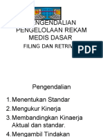 Pengendalian, Penyimpanan Dan Pengambilan