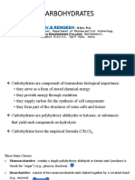 Biochemistry - Carbohydrates