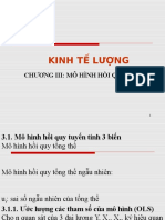 Kinh Tế Lượng: Chương Iii: Mô Hình Hồi Quy Bội