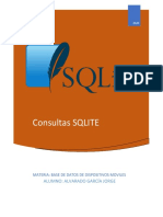 Consultas SQLITE
