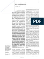Causation in Epidemiology PDF