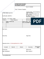 Shanmugha Precision Forging Non - Conformance Report: de Burring Rework Cost 250