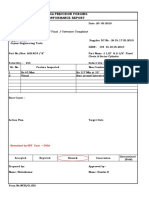 Shanmugha Precision Forging Non - Conformance Report: Reworked by SPF Cost 300