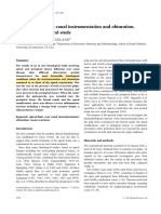 Ricucci, Apical Limit of Root Canal Instrumentation and Obturation, Part 2. A Histological Study, Int Endod J, 1998