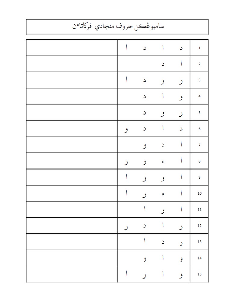 Latihan Jawi Tahun 2 Pdf