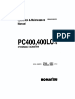 Operation & Maintenance SEAM02080502 Manual: Hydraulic Excavator