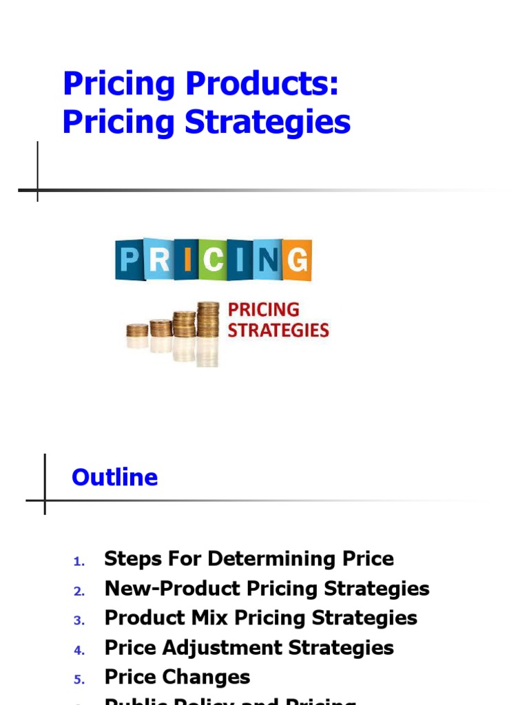 New Product Pricing Strategies Explained | PDF | Pricing | Discounts ...