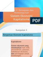 Sistem Ekonomi Kapitalisme