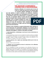 Herramientas para la toma de decisiones en las empresas