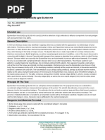 Fisher Healthcare Sure Vue Signature Mono Test Kit Instruction Sheet ...