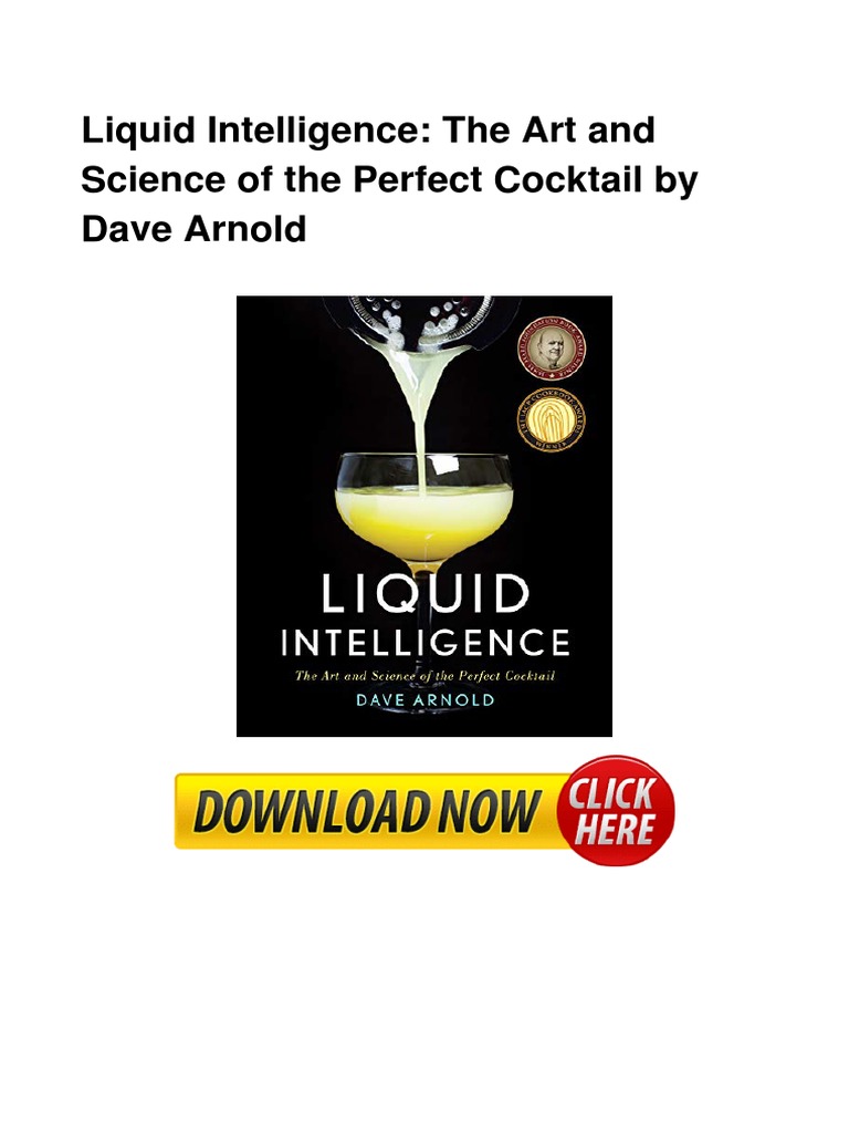 Liquid Intelligence: Cocktail Mastery Guide | PDF | Philosophy