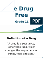 Be Drug Free: Grade 11