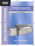 Pinhole Inspector: High Voltage Leak Detection System