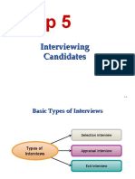 Chap 5: Interviewing Candidates