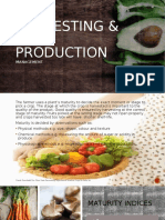 Harvesting Post Production Management