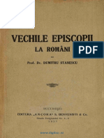 D-Tru Stănescu - Vechile Episcopii La Români PDF