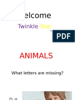 Animals and their letters