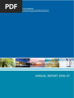 Department of the Environment and Water Resources annual report 2006 - 2007, Part 1