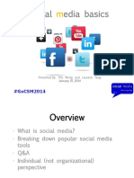 SM - Day - Social Media Basics Jan 15, 2014