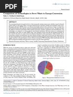 Comparison of Technologies To Serve Waste To Energy Conversion