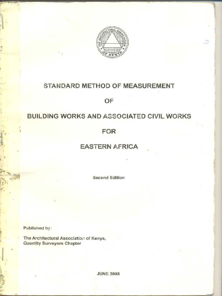 Standard Method of Measurement for Construction | PDF | Deep Foundation ...