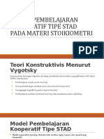 Model Pembelajaran Kooperatif Tipe Stad