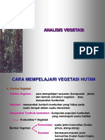 Analisis Vegetasi PDF