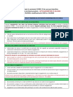 Măsurile de Care Pot Beneficia Psihologii Cu Drept de Liberă Practică - Actualizate La 01.04.2020 PDF