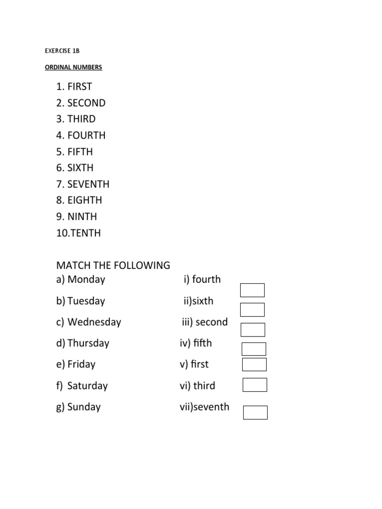 Exercise 1B and 1C | PDF