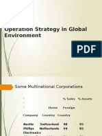 CH II - Operation Strategy in Global Environment