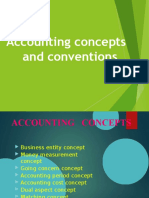Befa Accounting Concepts and Conventions