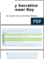 Sway Socrative Answer Key: By: Karalyn Olsen and Chelsea Williams