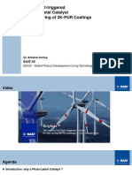 Novel Light-Triggered Tin Free Metal Catalyst For Fast Curing of 2K-PUR Coatings