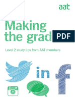 Level 2 Study Tips From AAT Members