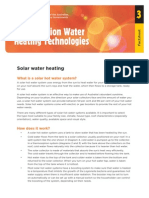 Low Emission Water Heating Technologies