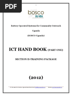 Ict Hand Book: (Part One)