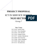 Project Proposal: Ict in Service Sector