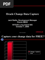 Oracle Change Data Capture