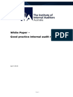 White Paper - Good Practice Internal Audit Reports: April 2018