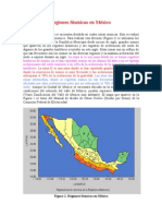 Regiones Sísmicas en México