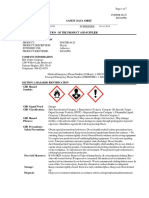 Foster 60-25 Safety Data Sheet