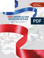China's Maritime Silk Road Initiative and South Asia A Political Economic Analysis of Its Purposes, Perils, and Promise by Jean-Marc F. Blanchard