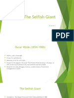 The Selfish Giant: by Group 1